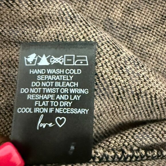 NIC+ZOE Women's Bark Mix Neutral Multi Open Blazer Sz 1X - Picture 15 of 15